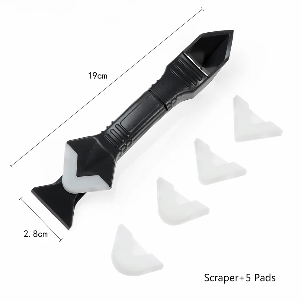 1 комплект практичный 3 в герметик угол скребок силиконовый Затирка Набор