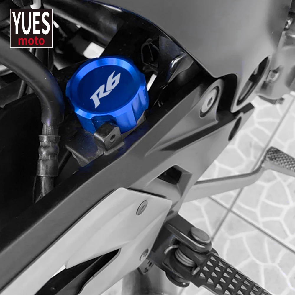 Аксессуары для мотоциклов Передние и задние тормоза бачке Крышка yamaha YZF R6 2009 2021 2015