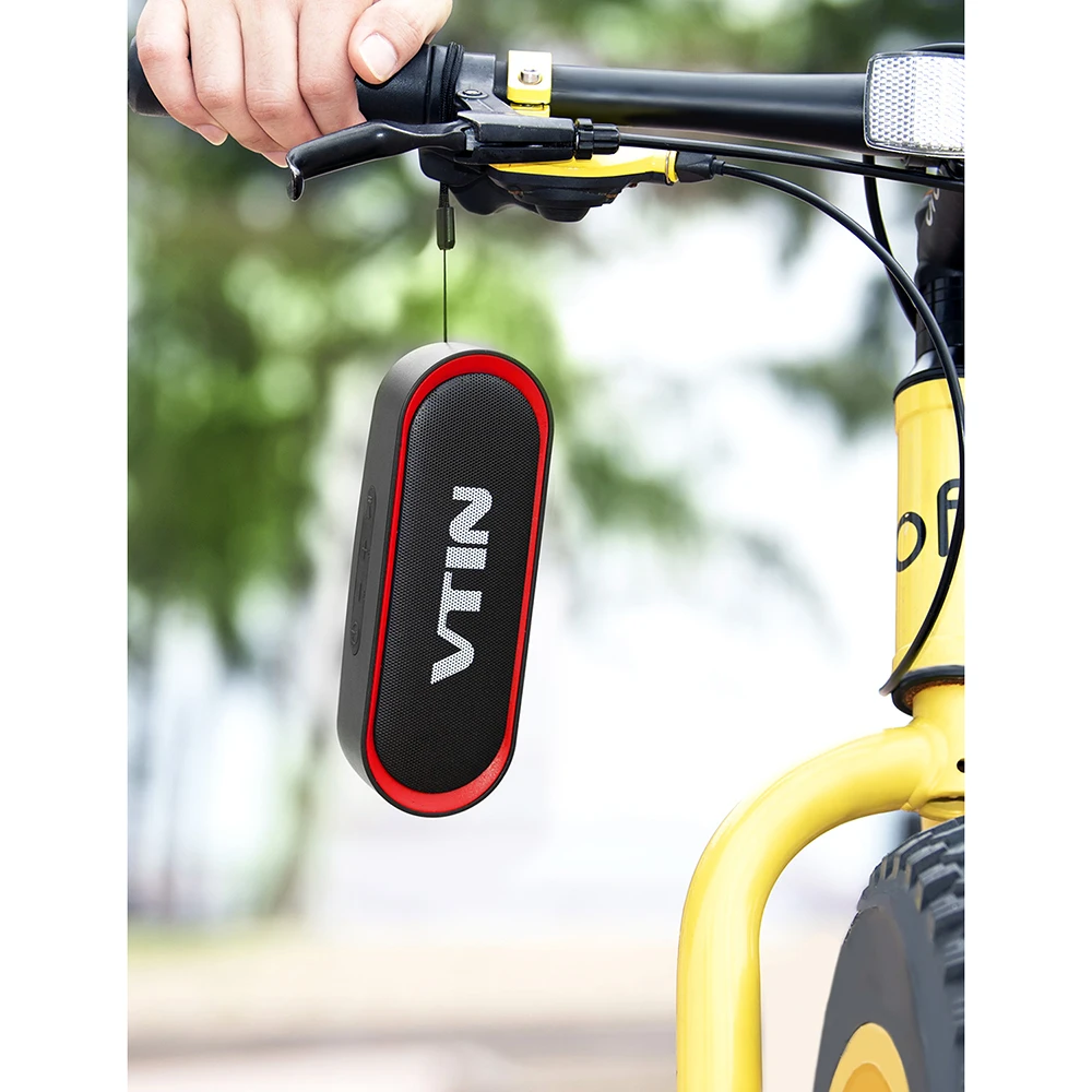 VTIN BH338 Bluetooth 5 0 IPX5 Водонепроницаемый портативный беспроводной динамик с мощными