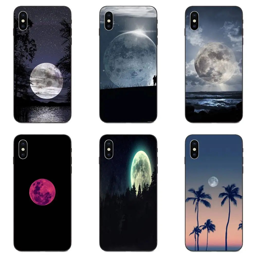 Роскошный качественный чехол для телефона Moon Full Apple iPhone 4 4S 5 5S SE 6 6S 7 8 Plus X XS Max XR |