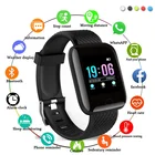 Водонепроницаемые Смарт-часы 116plus 2020, мужские и женские спортивные наручные часы с пульсометром для смартфонов Android и IOS, часы для детей