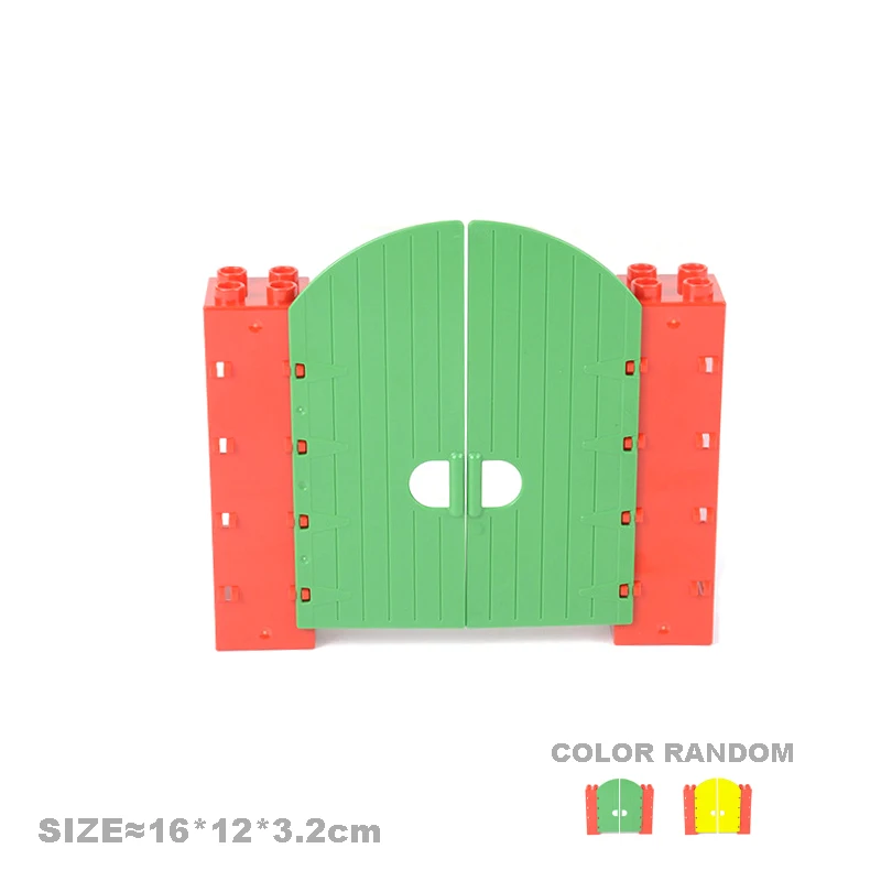 Дом большие частицы строительные блоки аксессуары совместимы с набора кирпичи