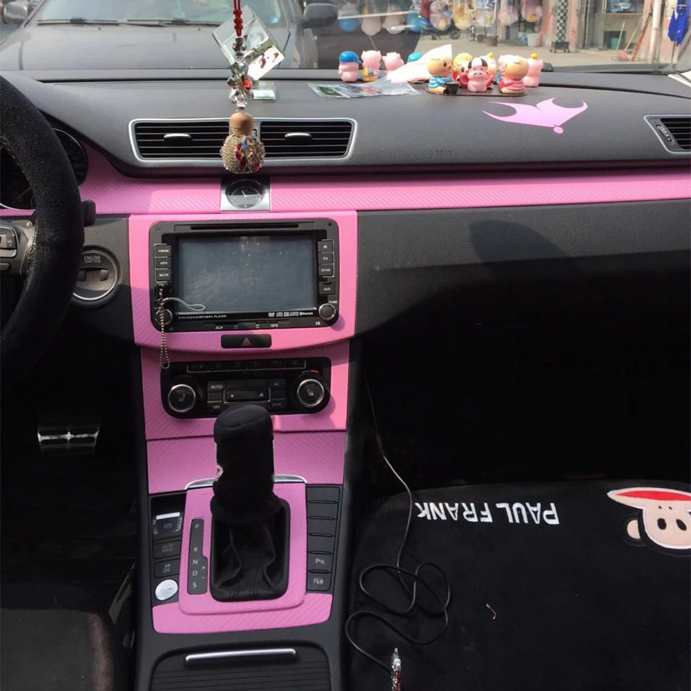 3D углеродного волокна пленка виниловая оберточная ПВХ наклейки автомобильная