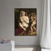 tiziano vecellio woman and child canvas painting print living room home decoration modern wall art oil painting posters pictures