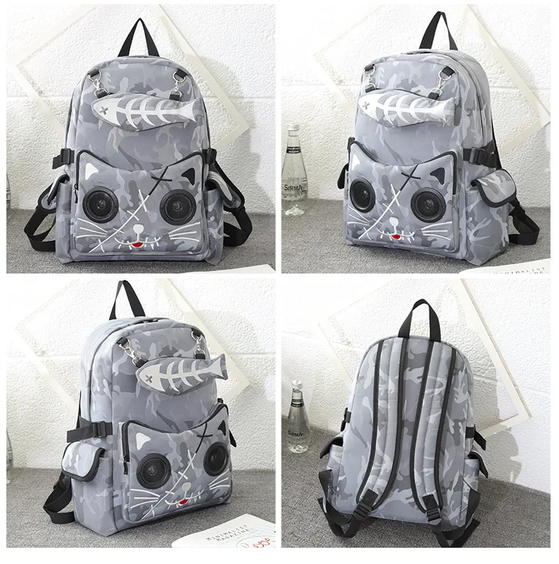 Холщовый рюкзак для мужчин и женщин оригинальный дизайнерский дорожный ранец с