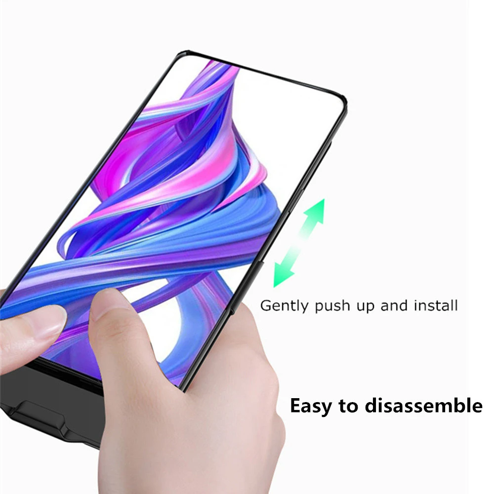 6800 мАч зарядное устройство чехол для huawei Honor 9X Pro power Bank крышка батареи для huawei Honor 9X внешние Чехлы для батарей