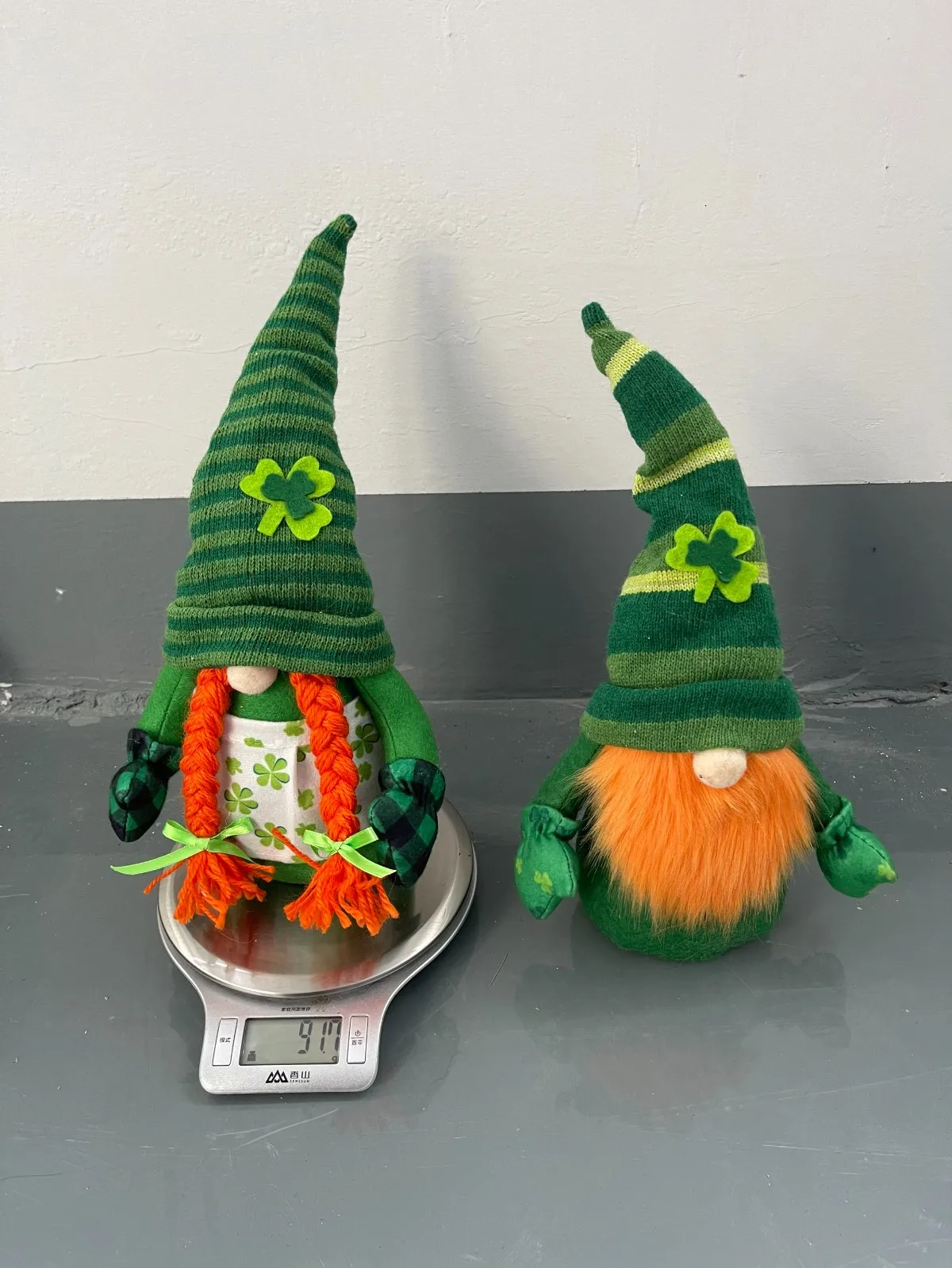 

Gnome Plush Doll St. Patrick's Day Faceless Green Clover Gnomes Doll Irish Day Party Decor Saint Patricks Day Gifts For Kids