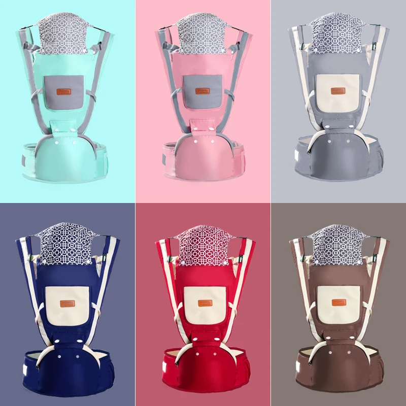 360 эргономичный слинг-кенгуру для переноски ребенка портативный рюкзак-кенгуру с