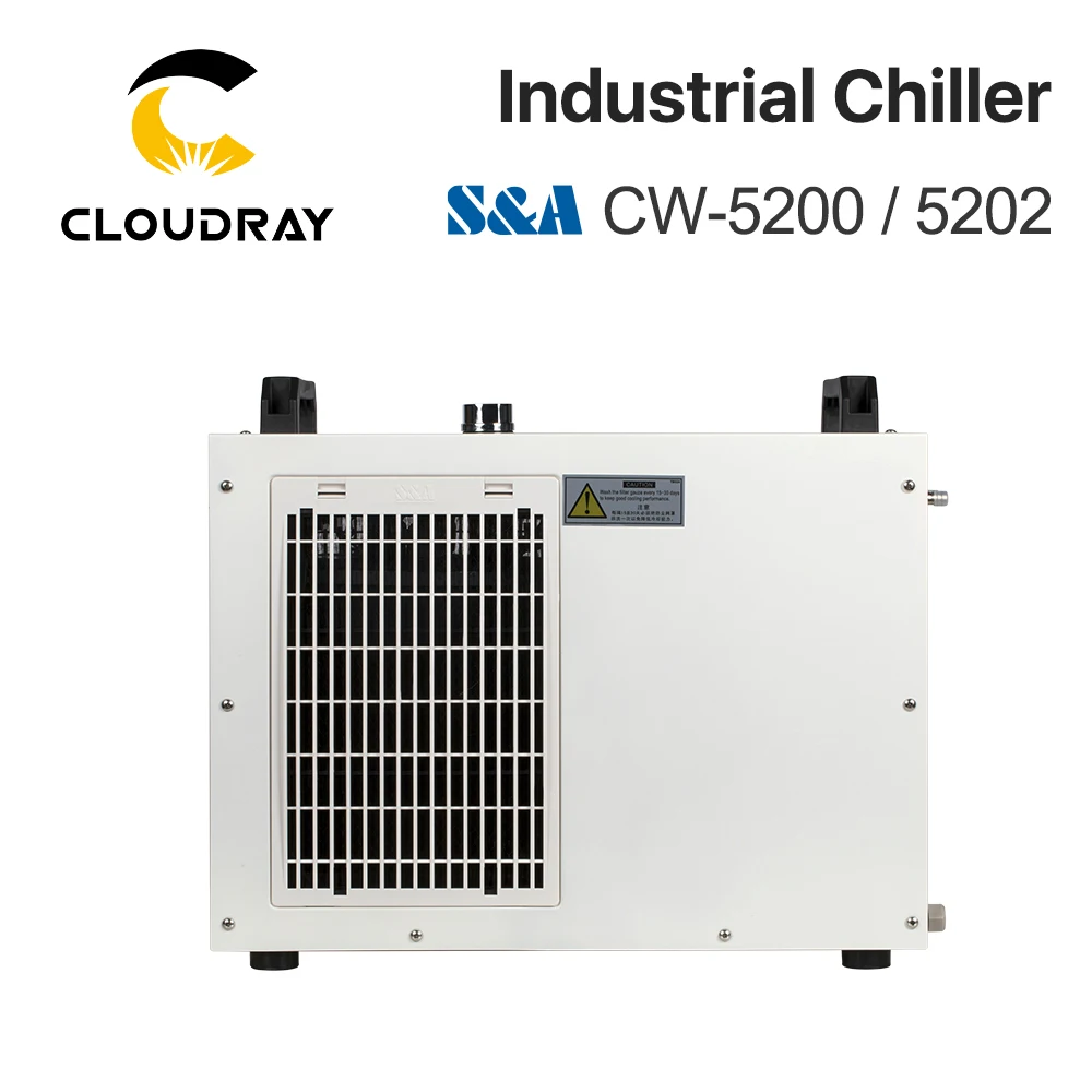 Промышленный Воздушный водяной охладитель Cloudray S & A CW5200 CW5202 для CO2 лазерной