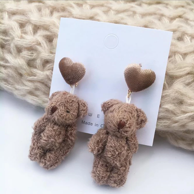 Lateefah модное ювелирное изделие серьги в виде панды себе Висячие серьги-клипсы