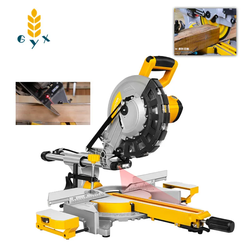 Автомат для резки стенда/10 дюймов Электрический древесины Алюминий Пластик