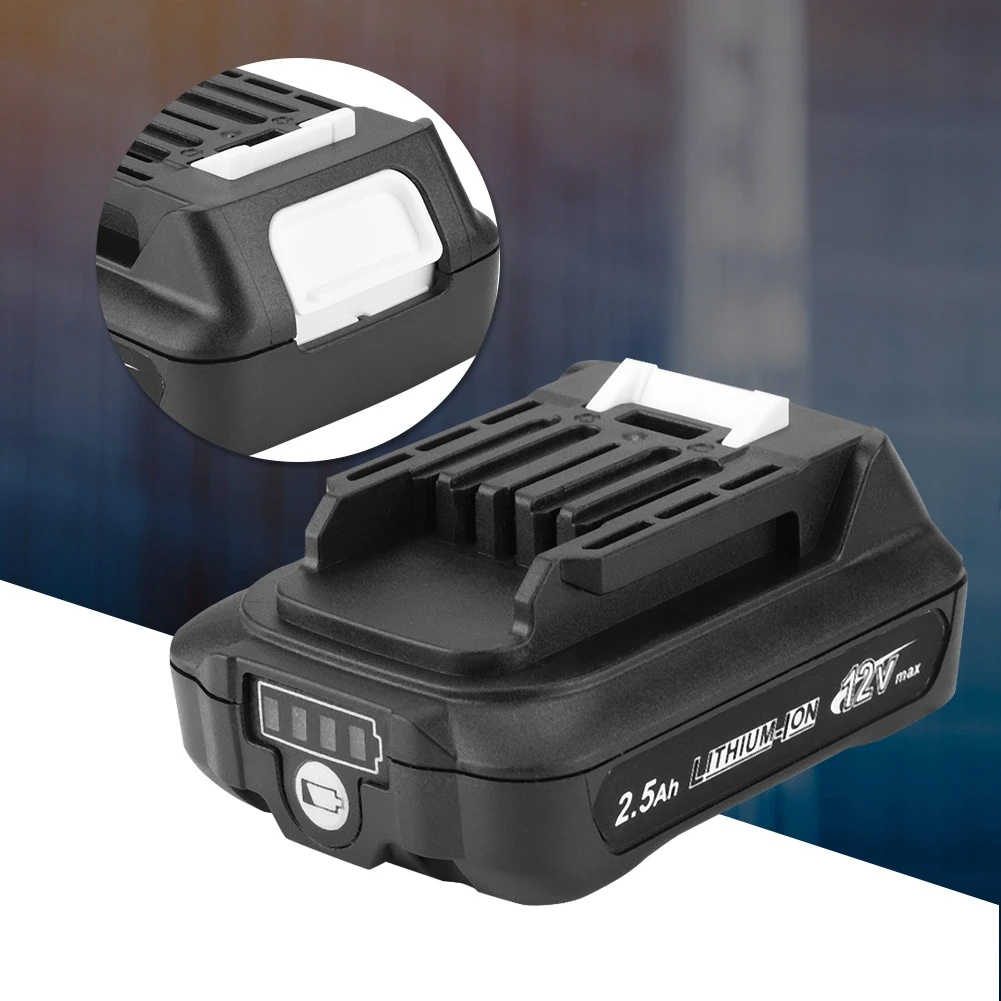 Сменный литий-ионный аккумулятор 12 В 2500 мАч для Makita BL1012B | Электроника