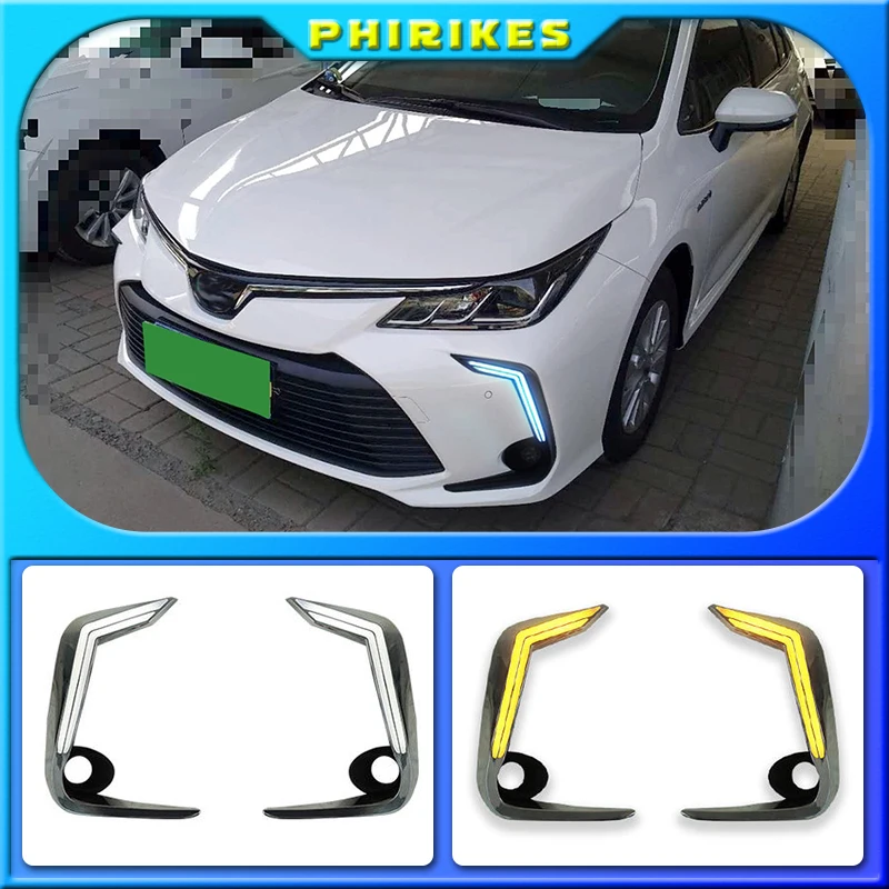 

2 шт., Автомобильные светодиодные лампы для Toyota Corolla 2020, 12 В