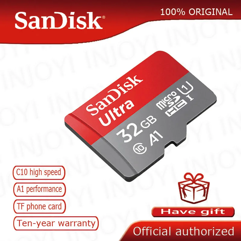 SanDisk micro SD карта памяти 32 Гб 16 64 128 ГБ 8 microSD UHS I class 10 V30 U3 A1 cartao de memoria tarieta sd|sandisk sd|micro