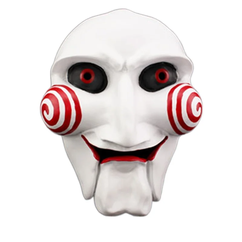 

Взрослая маска-пазл для бензопилы марионетки на все лицо Хэллоуин страшные маски из смолы с пилой маскарадная фотография