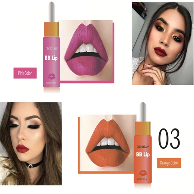 

Korean Makeup BB Lip Glow Ampoule Kit Lip Gloss BB Cream Glow Permanent Makeup Pigment for Microneedle Mesotherapy