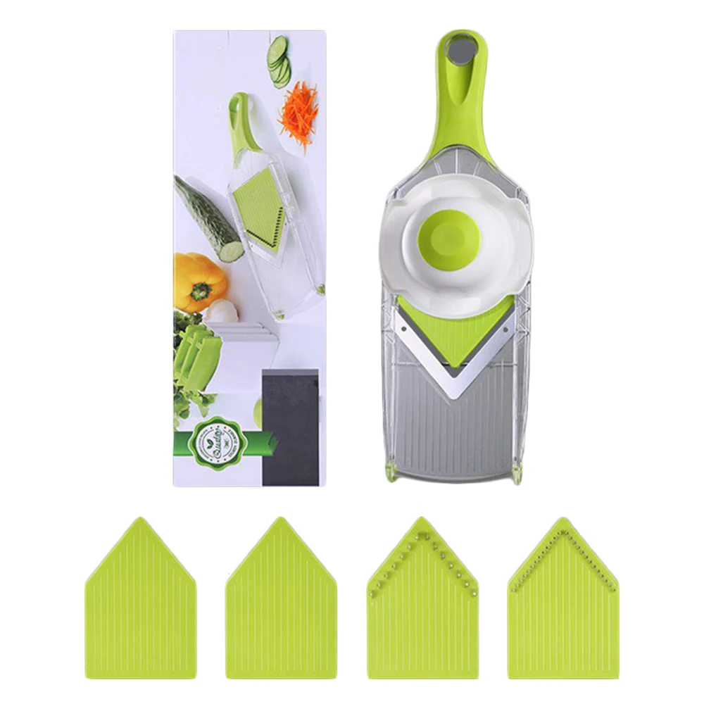Быстро сделанная овощерезка терка для лимонов 4 лезвие из нержавеющей стали