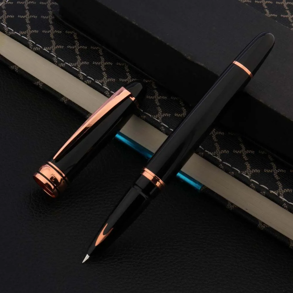 Перьевая ручка с золотистыми крыльями металлическая 6100|gift fountain pen|fountain penpen pen |