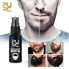 Масло для роста бороды PURC для мужчин, 30 мл, густые и более густые масла для бороды для мужчин, уход за бородой, лечение бороды для мужчин
