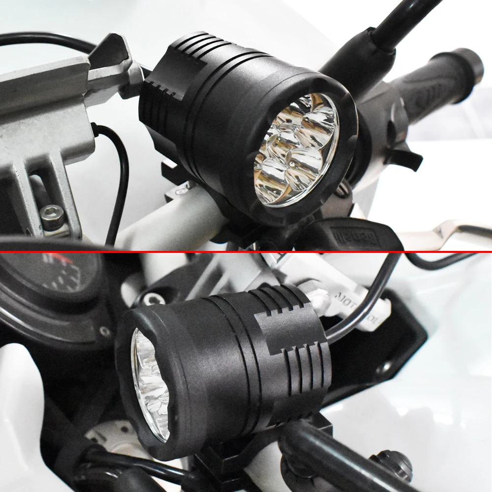 

2020 Motorcycle Headlight Auxiliary Lamp 60W LED Moto Spotlight Fog Light For YAMAHA XMAX 125/250/300/400 Iron Max NMAX 125 R120