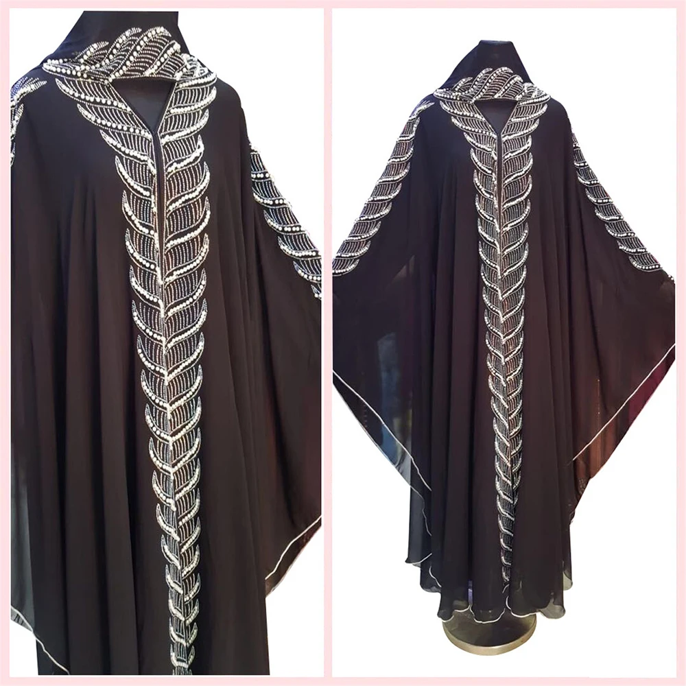 

Bolero Mujer Beaded Shrug Cape Djelaba Femme Women Robe Hijab Shrugs Niqab Abaya Dubai Muslim Boerka Islamic Tunic Turkey Coat