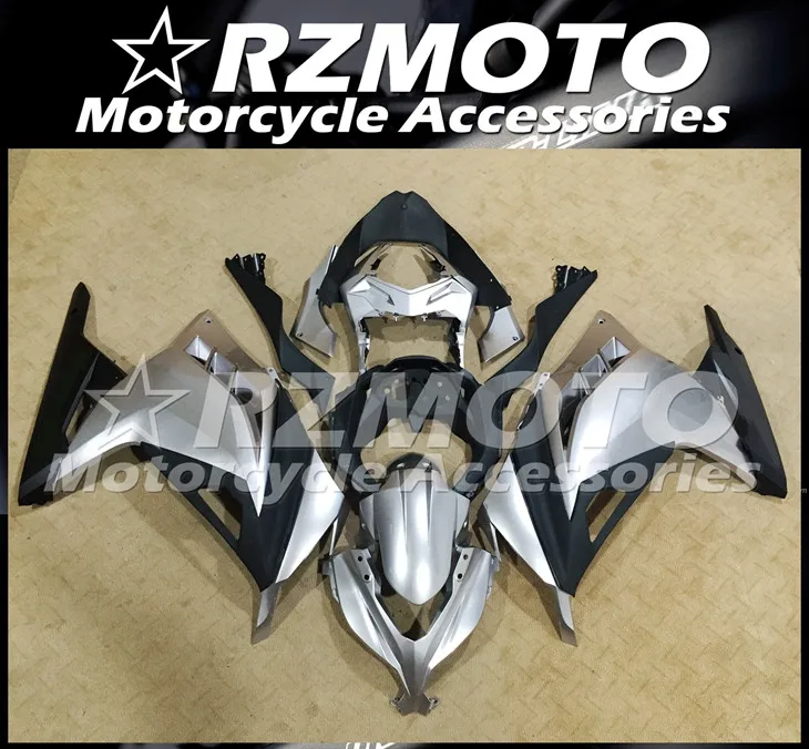 

New ABS Motorcycle Fairings kit Fit for Kawasaki Ninja 300 EX300 ninja300r 2013 2014 2015 13 14 15 16 17 18 19 Gray glossy