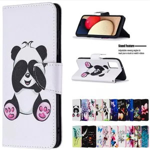 flip leather wallet case on sfor coque samsung galaxy a52 a72 s20 s21 fe s10 s9 s8 plus note 8 9 20 ultra cover phone case shell free global shipping