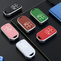 high quality full cover tpu car key protect case shell for honda 2016 2017 crv pilot accord civic fit freed car accessorise