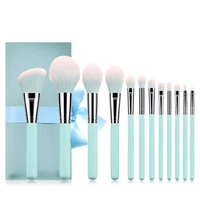 makeup brushes set 12pcs with storage bag foundation powder blush eyeliner eyeshadow eyebrow brush cosmetic makeup tool