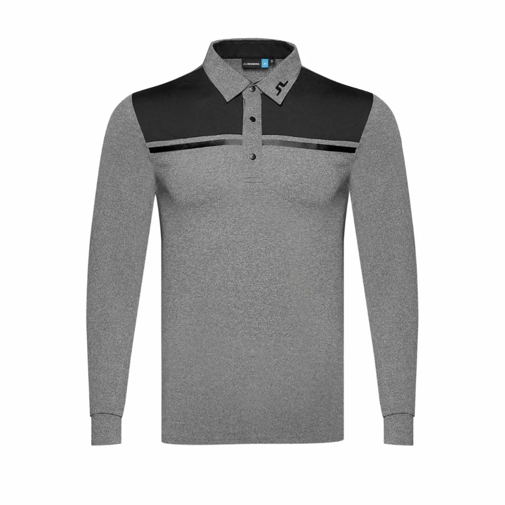 K golf/футболка; сезон весна-осень; одежда для гольфа с длинными рукавами; мягкая и быстросохнущая футболка для гольфа;