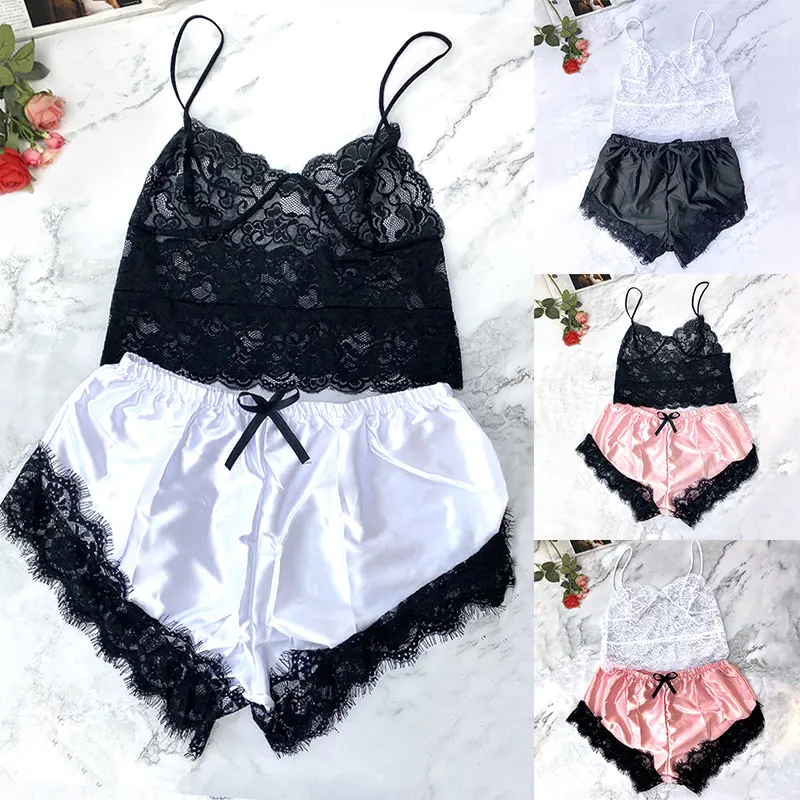 Женское нижнее белье халат одежда для сна Пижамный костюм 2020 сексуальные летние