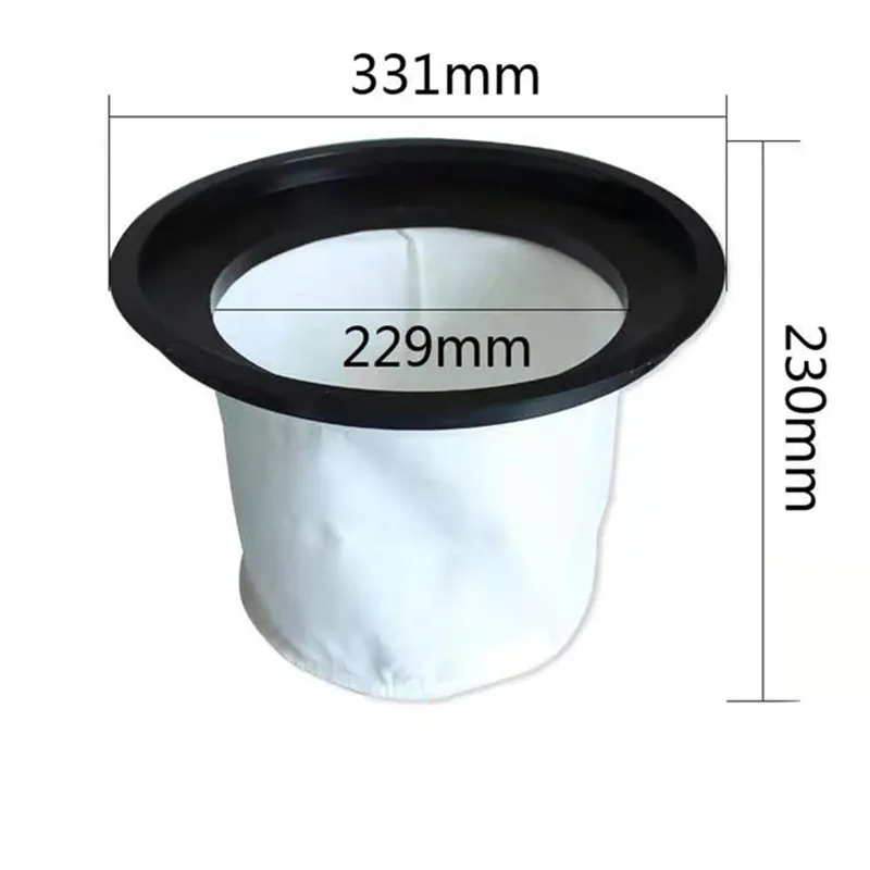 

1pcsVacuum Cleaner Cloth Dust Bag Washable Bag for Jieba 15L 30L Industrial Vacuum Cleaner accessories