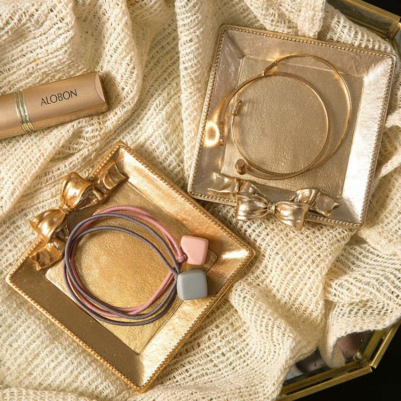 Полимерный косметический поднос для хранения ювелирных изделий тарелка макияжа