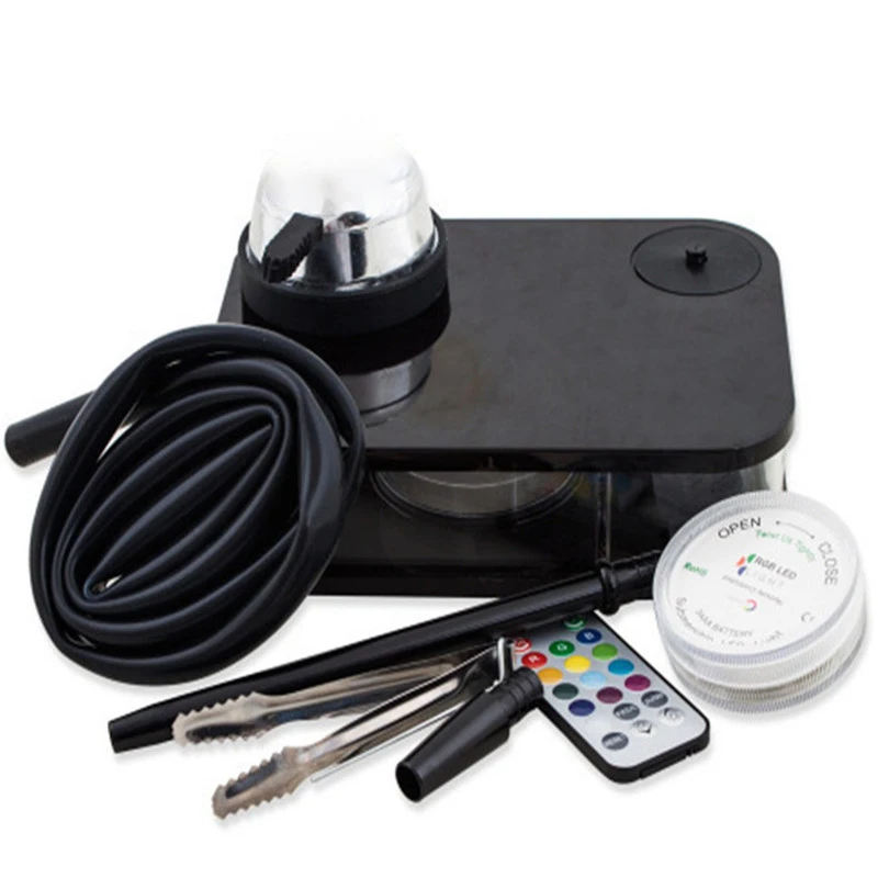 

Shisha Hookah Set With LED Light Nargile Sheesha Narguile Chicha Cachimbas Hookah for Smoking