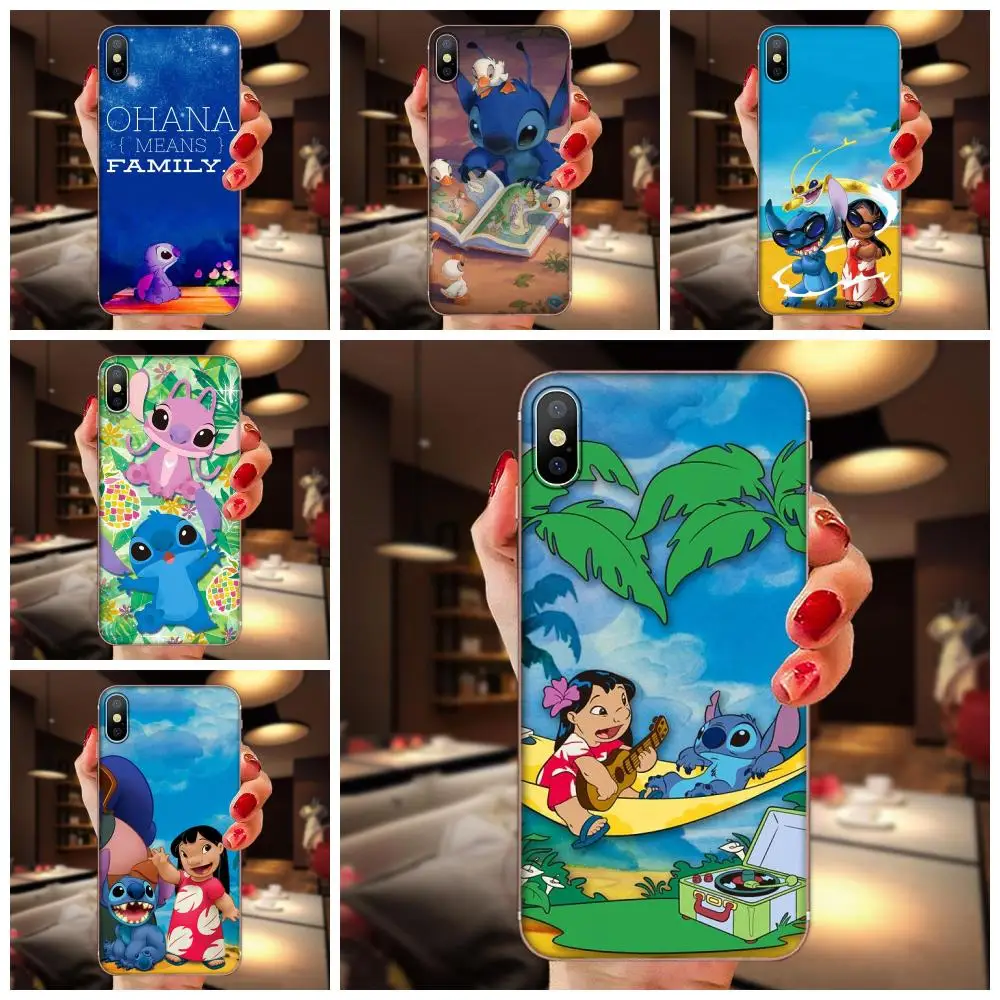 С рисунком из мультфильма Лило Стич мягкая Приятная для художественного Galaxy Grand A3