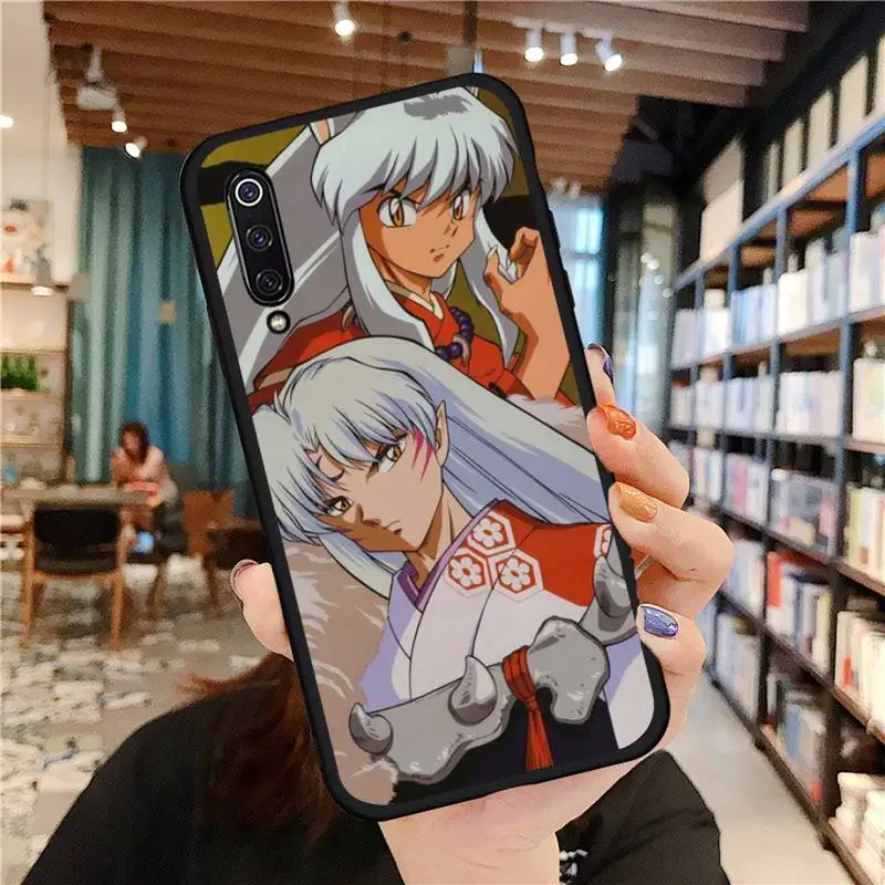 

Inuyasha Sesshoumaru japan anime Phone Case For Xiaomi Redmi 7 9t 9se k20 mi8 max3 lite 9 note 8 9s 10 pro cover funda coque