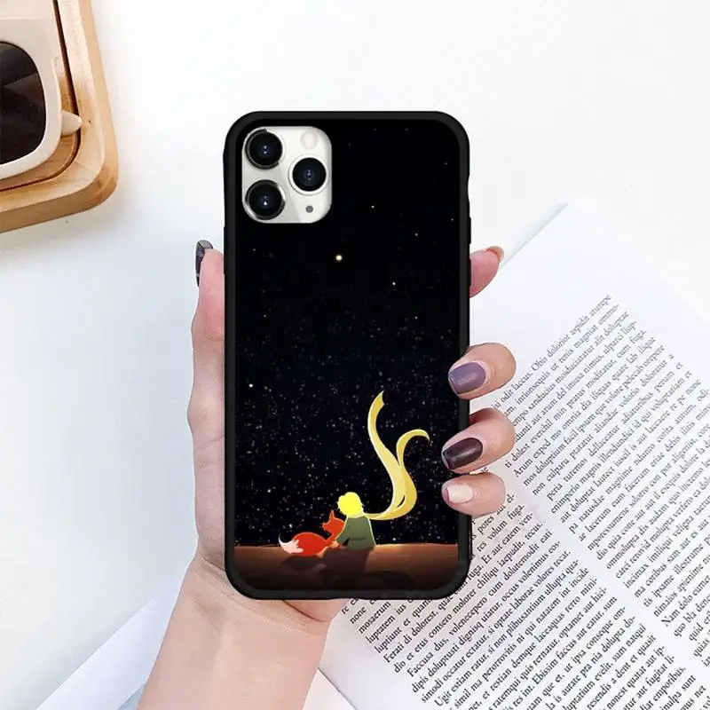 

Cartoon king The Little Prince earth space fox Phone Case for iPhone 11 12 pro XS MAX 8 7 6 6S Plus X 5S SE 2020 XR mini