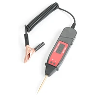 car tester digital display lcd electric voltage test pen probe detector led light dc 3 36v tester car breakdown repair tool