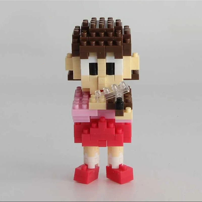 Boyu 7002 Аниме Doraemon Minamoto Shizuka школьница 3D DIY Мини Алмазные блоки кирпичи игрушки для