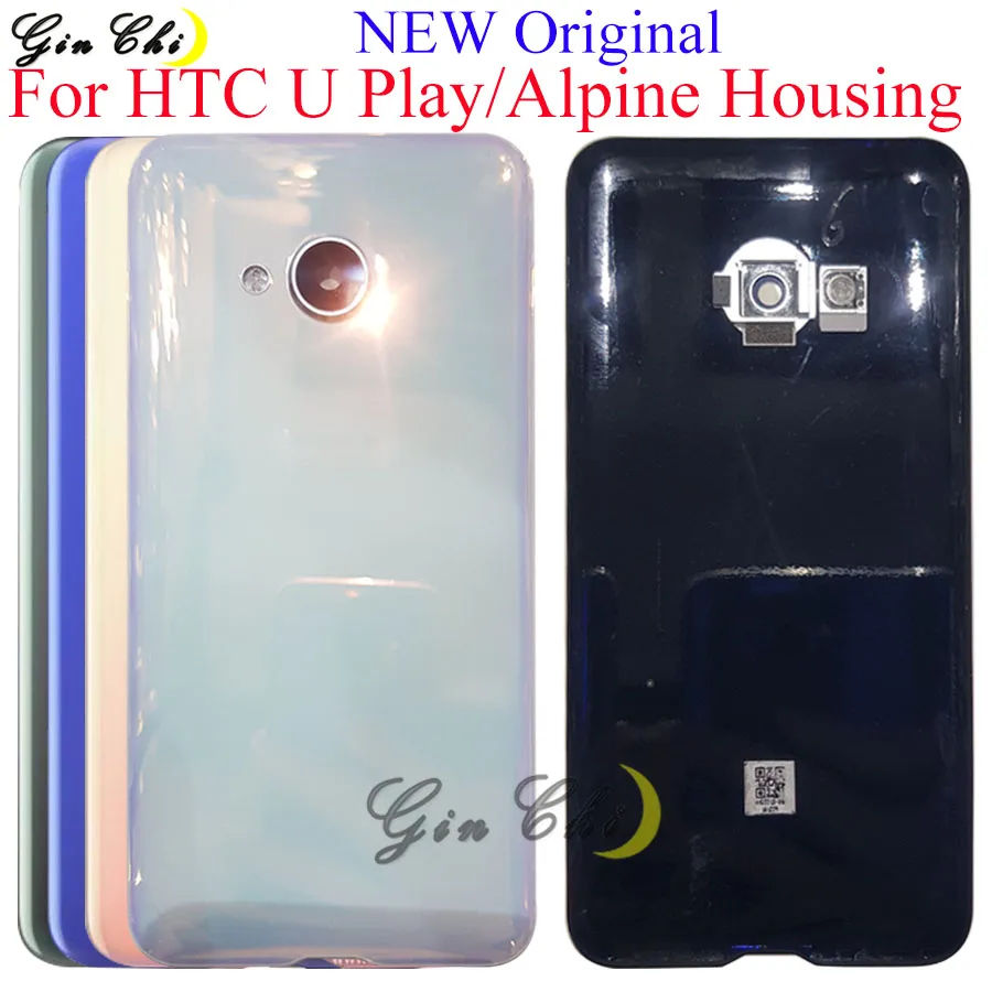 Новая Оригинальная задняя крышка для HTC U PLAY стеклянная дверь чехол корпус 5 2