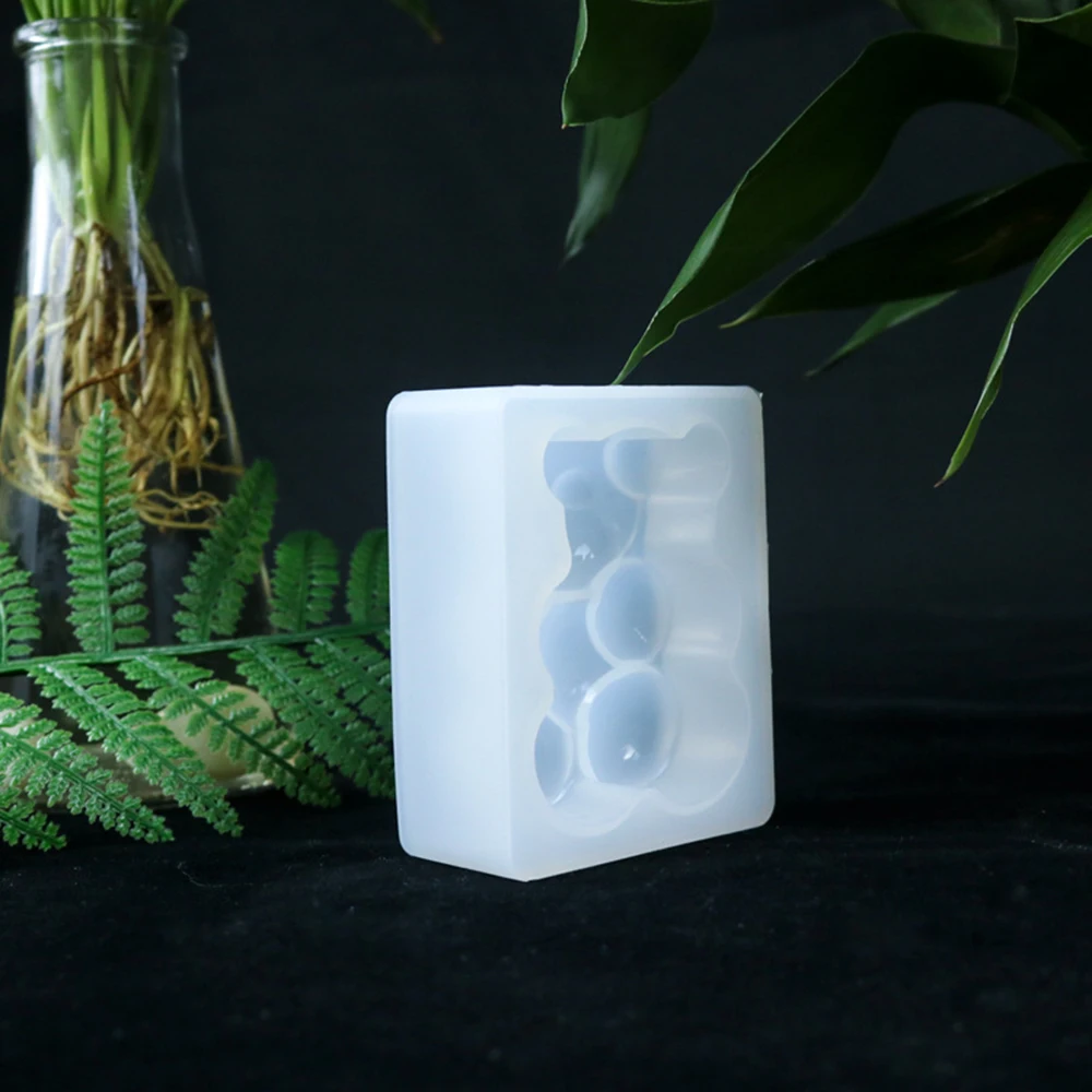 Медвежонок конфеты силиконовая форма в виде животного кабошона Kawaii УФ Смола