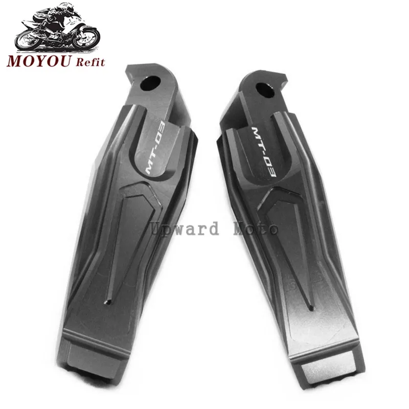 

For YAMAHA MT-03 MT03 MT 03 Motorcycle Accessories CNC Aluminum Passenger Footrests Rear Foot Pegs