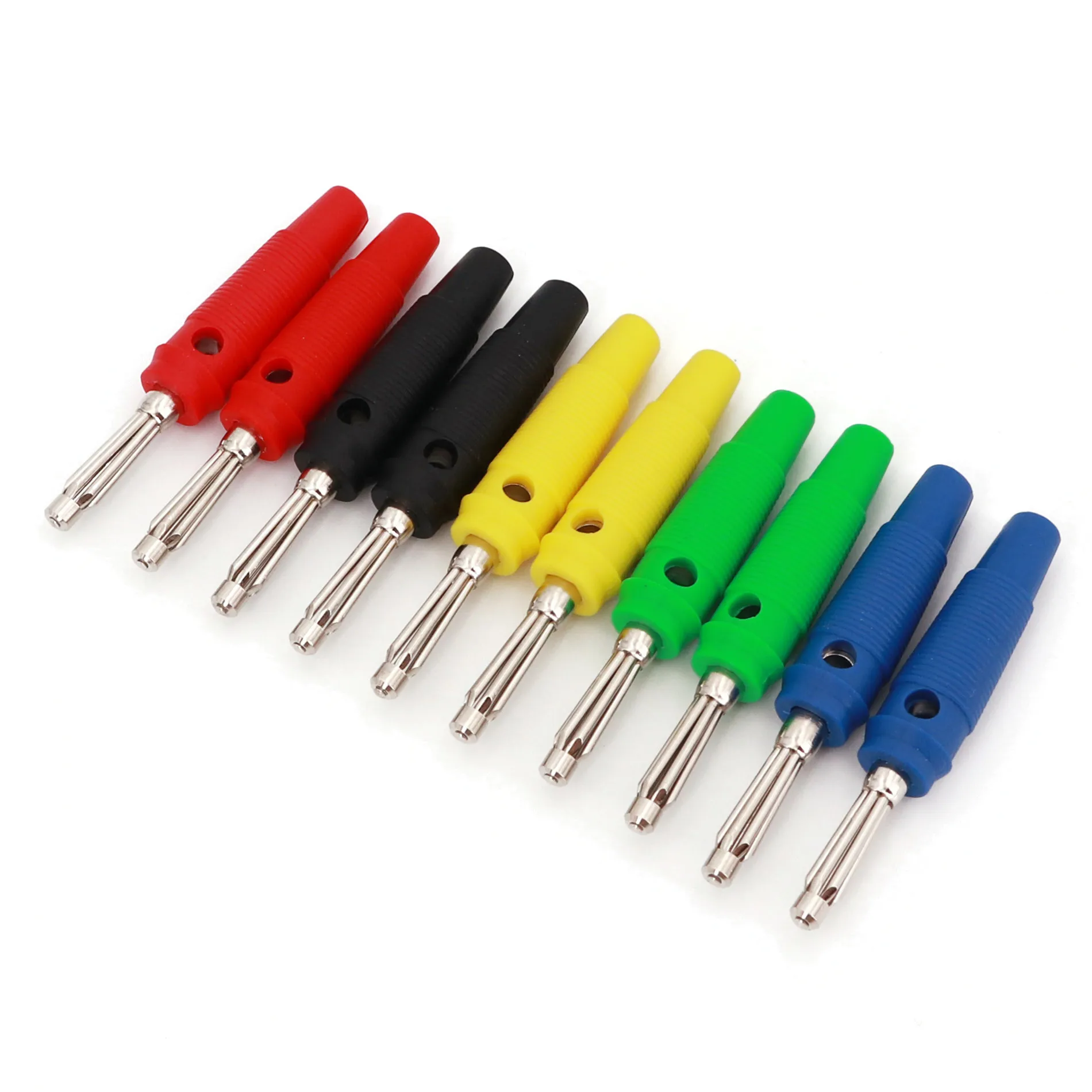 10 шт. латунный штекер типа банан 4 мм с высоким током | Обустройство дома