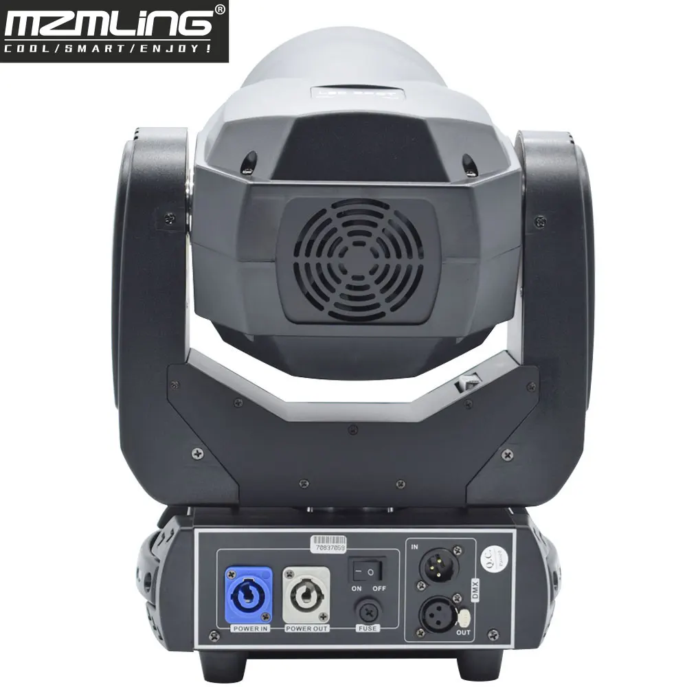 4 шт./лот 2в1 1x75w Светодиодный точечный + 9x12 Вт моющийся светильник DMX512 подвижный