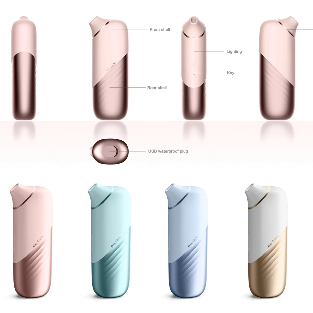 

High Q Blackhead Vacuum Visible Blackhead Remover Facial Blackhead Suction Tool Rechargeable Suction Facial Pore Cleaner