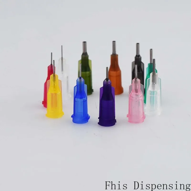 14 г 34 г/ISO стандартные дозирующие иглы PP Luer Lock hub 0 25 дюйма Длина трубки Precision S.S
