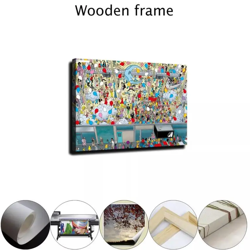 

HD Canvas Print Home Decor Paintings Wall Art Pictures