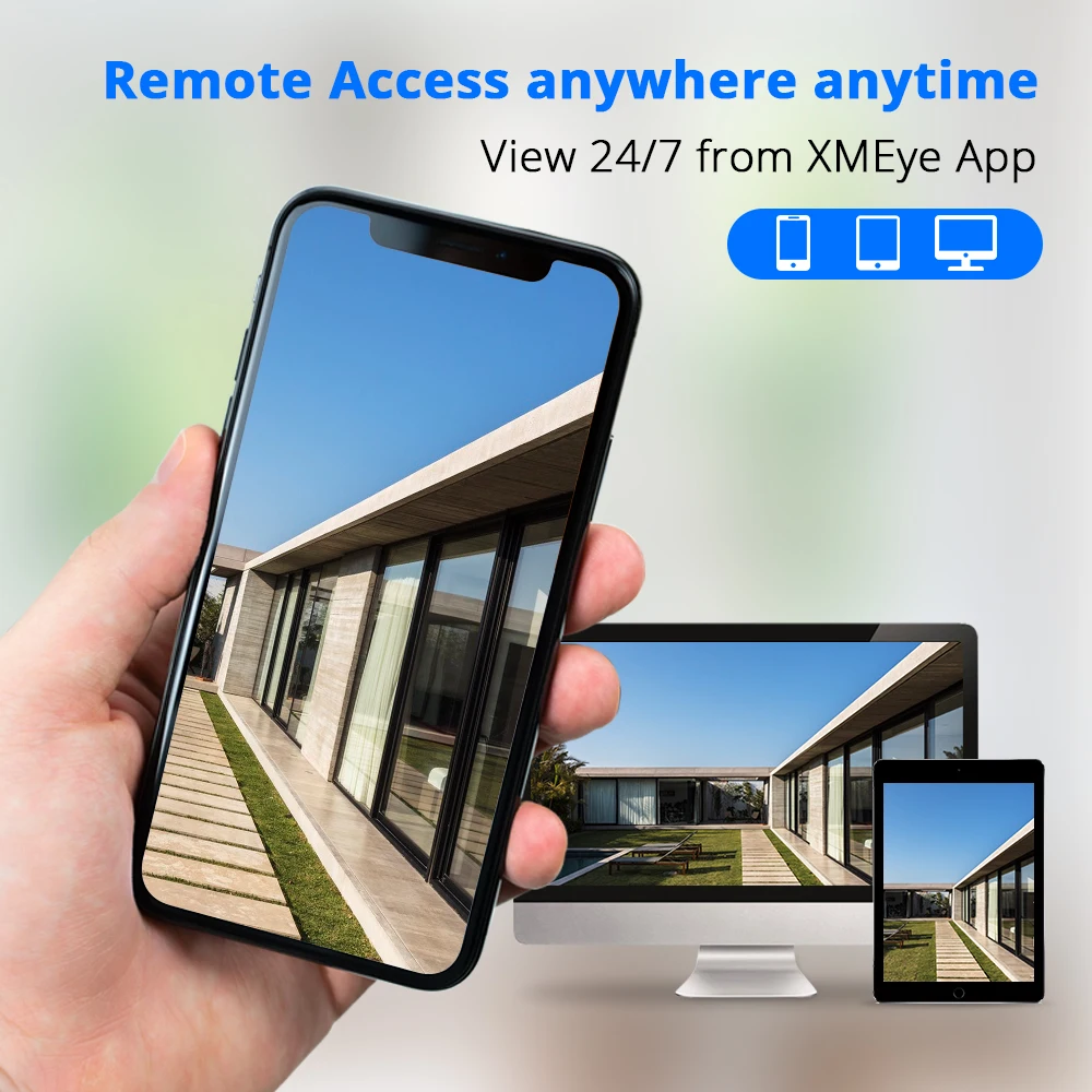 Hiseeu 1080P Bullet POE IP камера Аудио 2.0MP ONVIF Водонепроницаемая сетевая камера безопасности для наружного домашнего видеонаблюдения