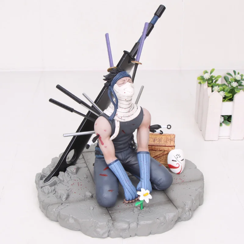 17cm Zabuza nobox Anime Action Figure Naruto Figure Uzumaki Naruto Uchiha Itachi Sasuke Susanoo Kakashi Minato Madara Hashirama For Christmas Gift - Цвет: 17cm Zabuza nobox