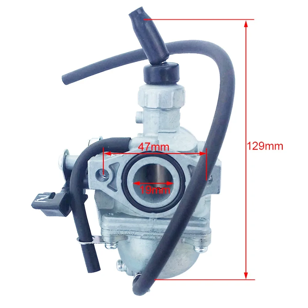 TDPRO VM16 19 мм гоночный карбюратор для HONDA CRF50 мотоцикл 50cc до 125c скутер Карманный яма Байк ATV Go kart Багги Quad